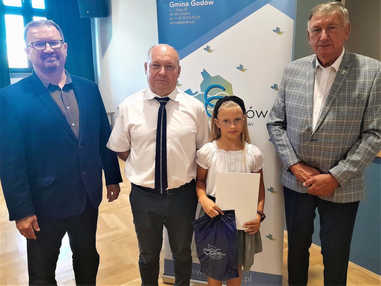 Zdjęcie w galerii na portalu naszwodzislaw.com: Najlepsi z najlepszych. Poznaj stypendystów z Gminy Godów wiadomości z regionu