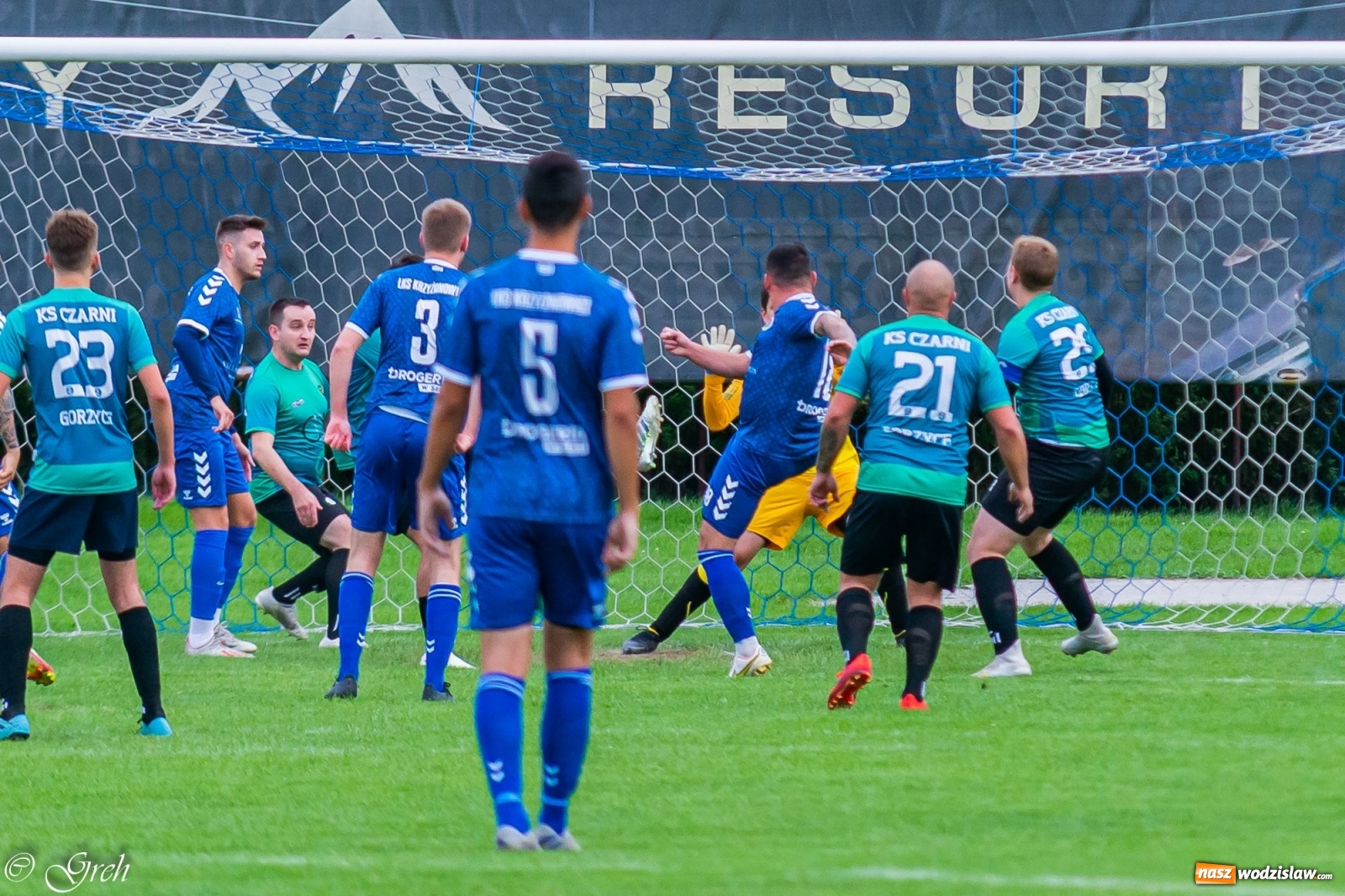 Zdjęcie w galerii na portalu naszwodzislaw.com: Puchar Polski. Czarni Gorzyce za burtą [FOTO] wiadomości z regionu