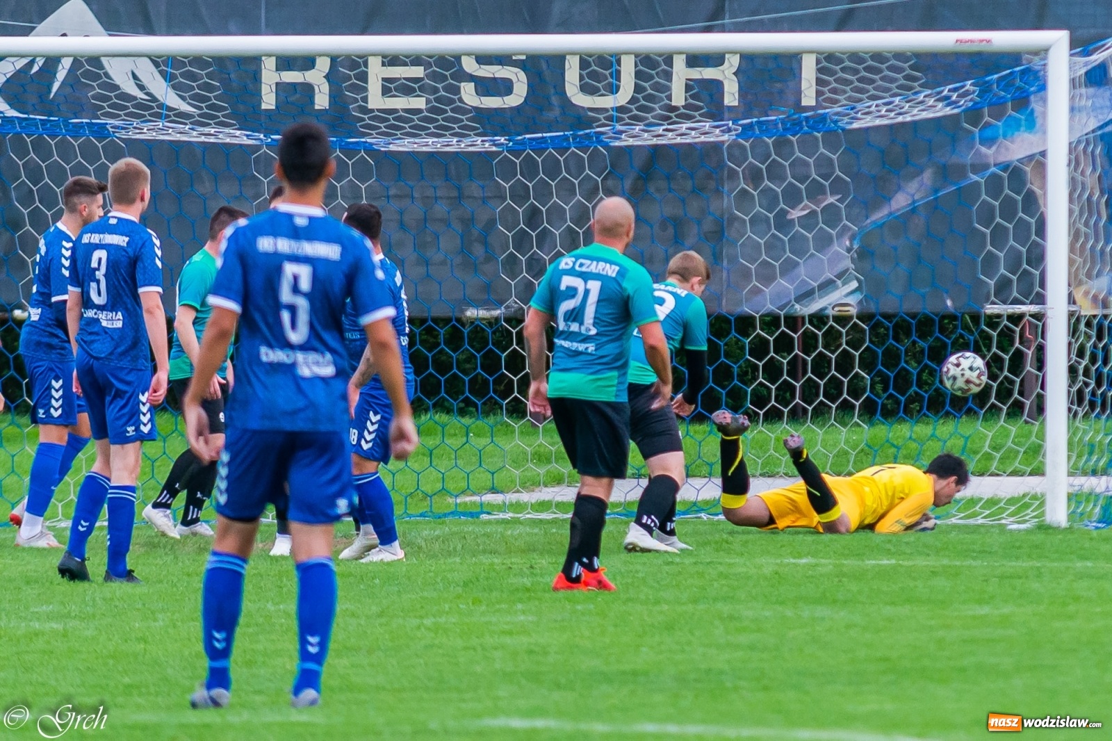Zdjęcie w galerii na portalu naszwodzislaw.com: Puchar Polski. Czarni Gorzyce za burtą [FOTO] wiadomości z regionu