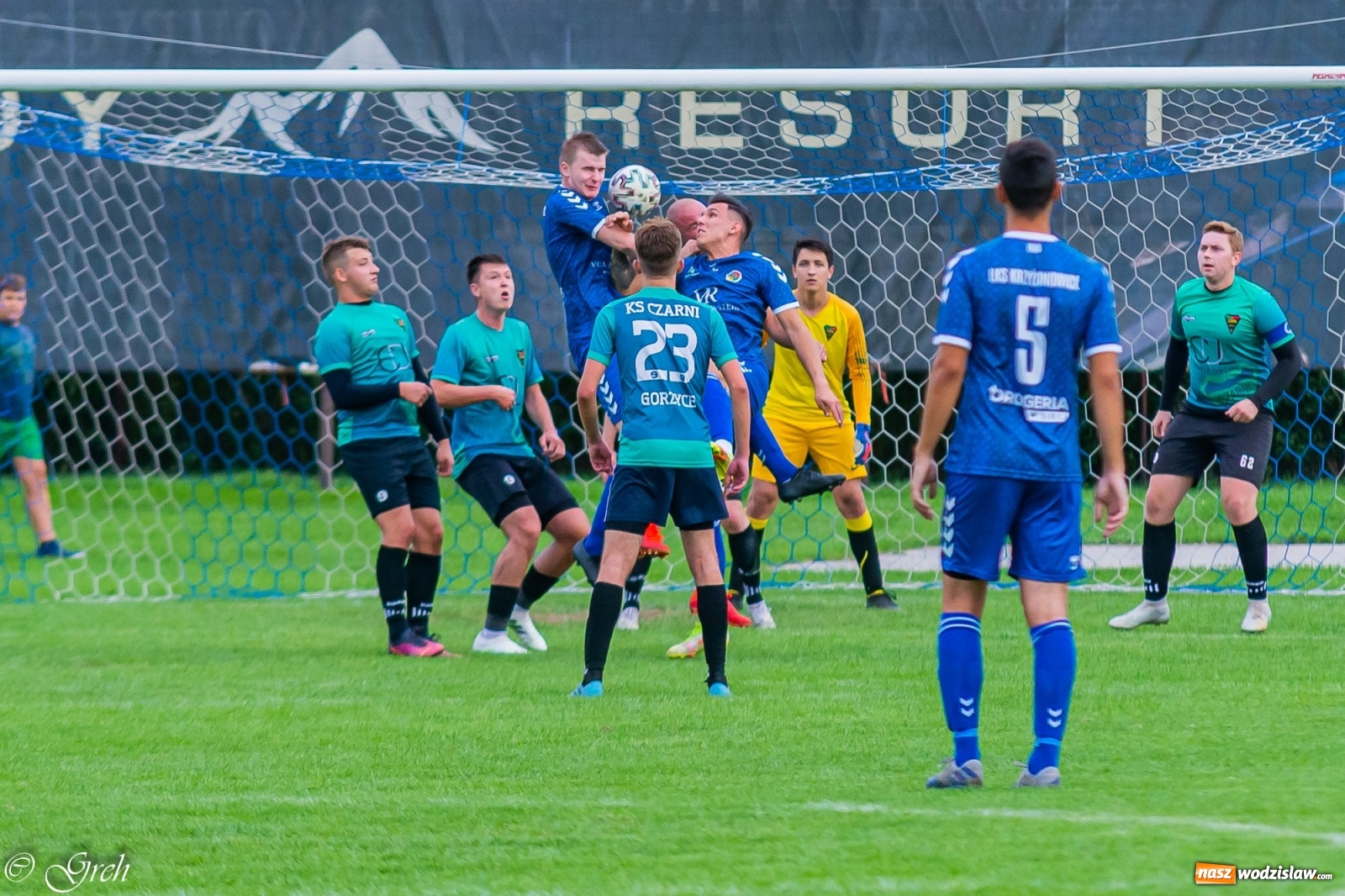 Zdjęcie w galerii na portalu naszwodzislaw.com: Puchar Polski. Czarni Gorzyce za burtą [FOTO] wiadomości z regionu