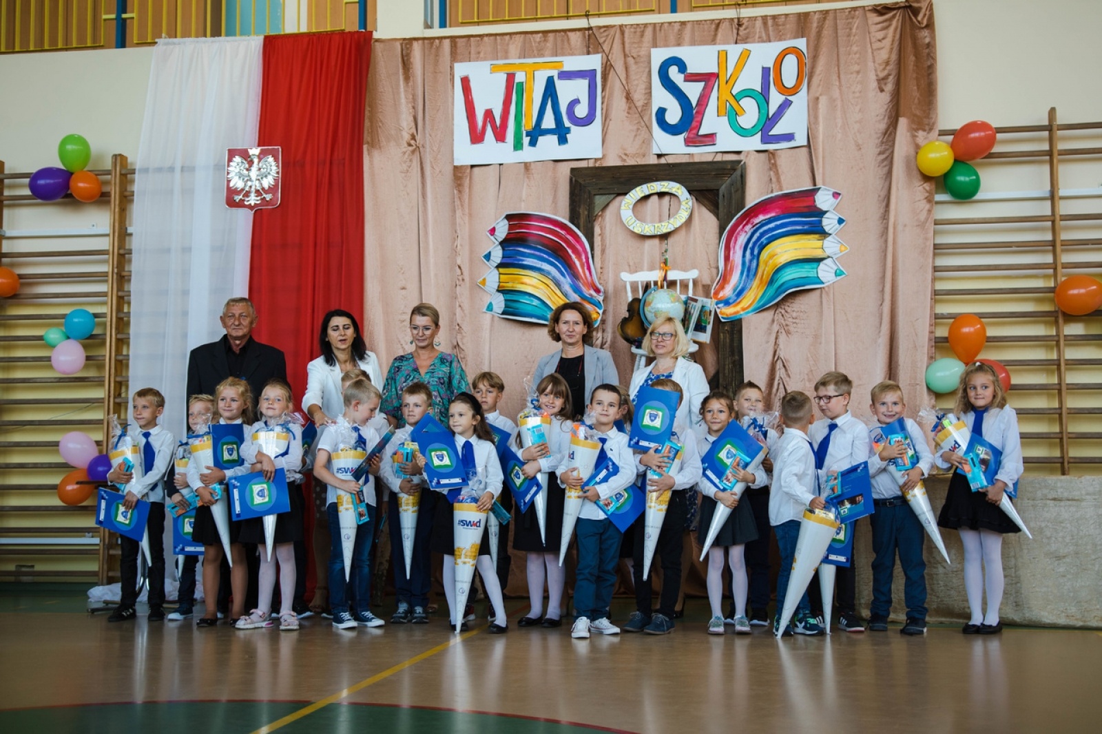 Zdjęcie w galerii na portalu naszwodzislaw.com: Czas pożegnania wakacji. Inauguracja roku szkolnego w Wodzisławiu Śląskim [FOTO] wiadomości z regionu