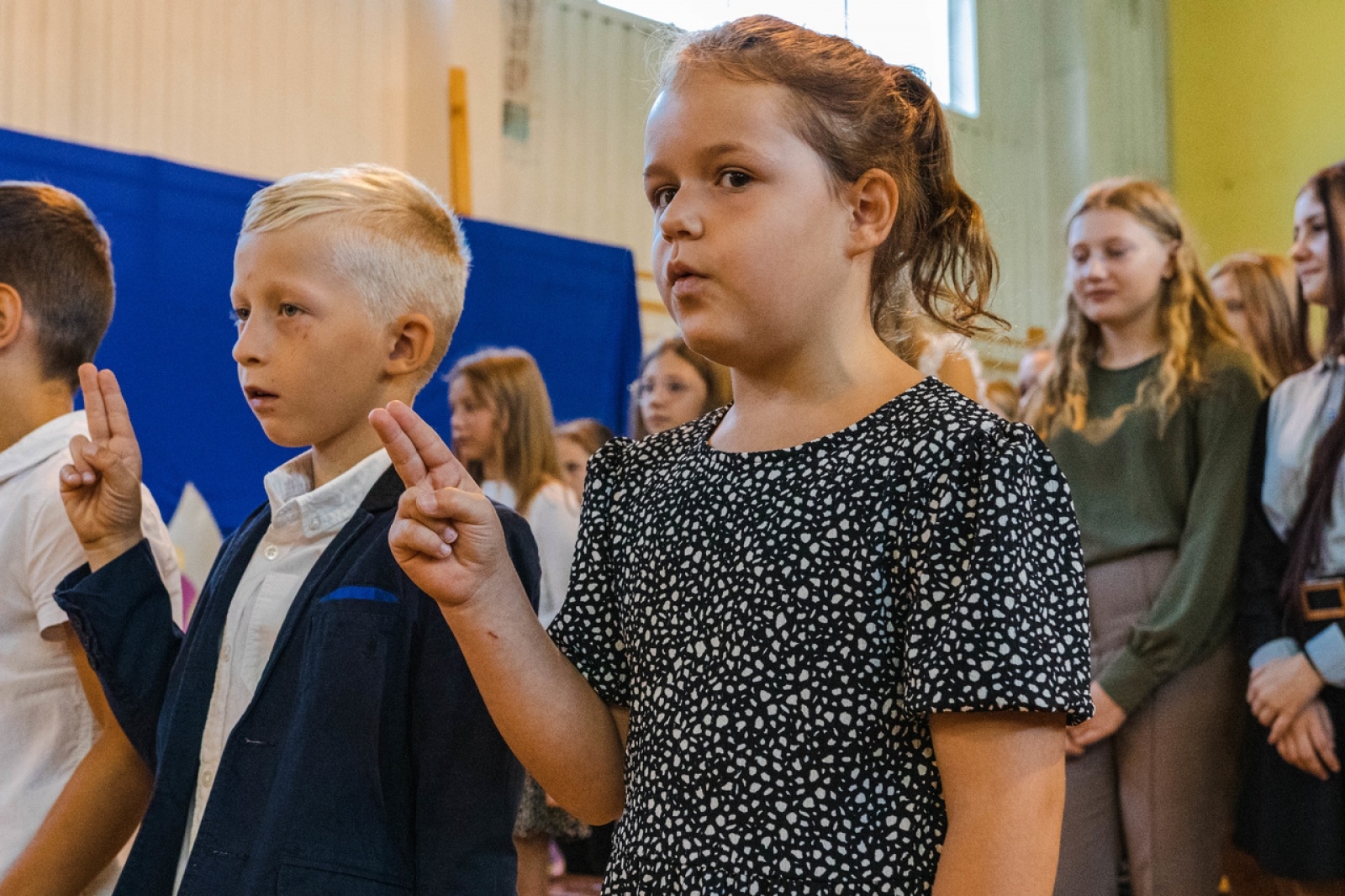 Zdjęcie w galerii na portalu naszwodzislaw.com: Czas pożegnania wakacji. Inauguracja roku szkolnego w Wodzisławiu Śląskim [FOTO] wiadomości z regionu
