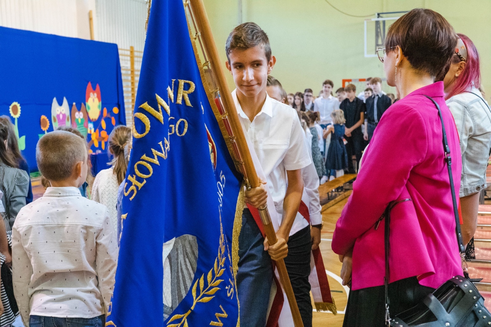 Zdjęcie w galerii na portalu naszwodzislaw.com: Czas pożegnania wakacji. Inauguracja roku szkolnego w Wodzisławiu Śląskim [FOTO] wiadomości z regionu