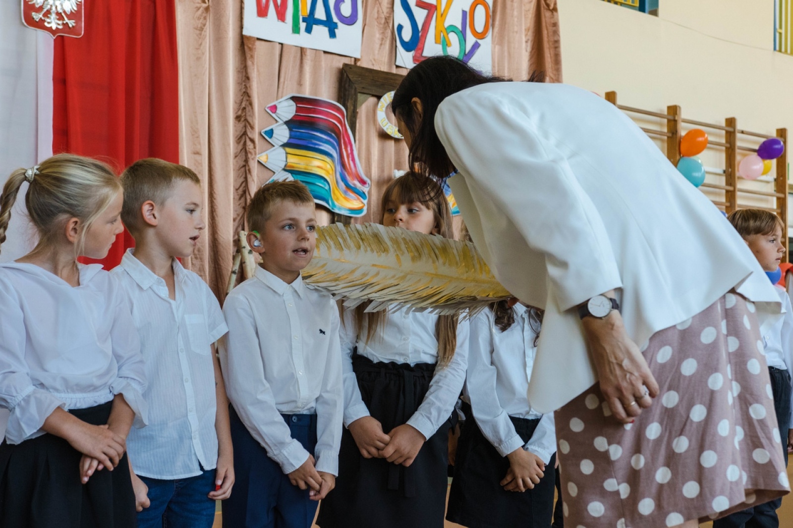 Zdjęcie w galerii na portalu naszwodzislaw.com: Czas pożegnania wakacji. Inauguracja roku szkolnego w Wodzisławiu Śląskim [FOTO] wiadomości z regionu