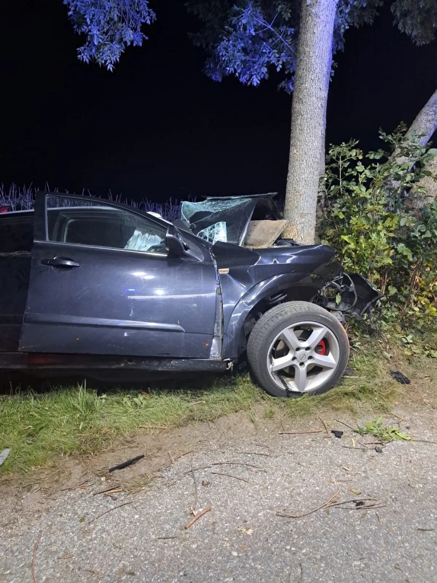 Zdjęcie w galerii na portalu naszwodzislaw.com: Tragiczny wypadek w Lubomi. Nie żyje 34-latek wiadomości z regionu