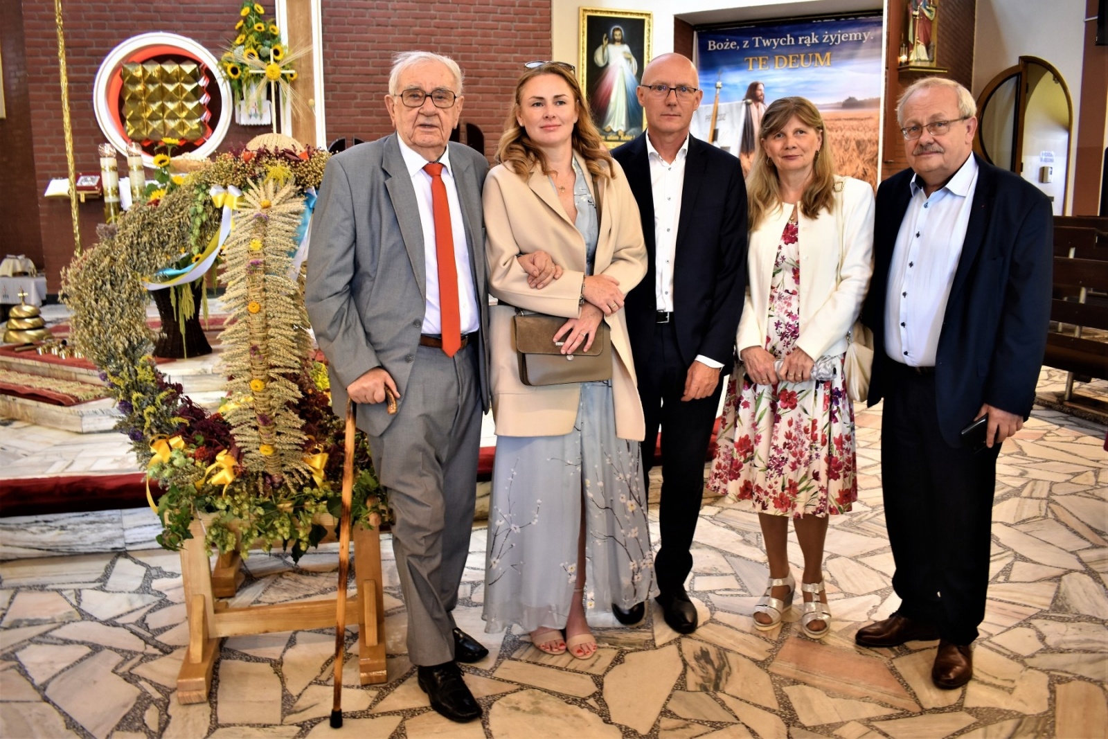 Zdjęcie w galerii na portalu naszwodzislaw.com: Dożynki w Godowie z egzotycznym akcentem wiadomości z regionu