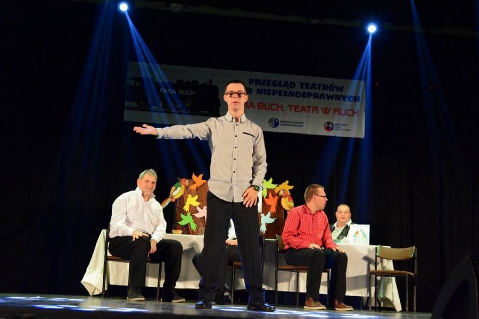 Zdjęcie w galerii na portalu naszwodzislaw.com: Teatralna lokomotywa w WCK po raz dziewiąty wiadomości z regionu