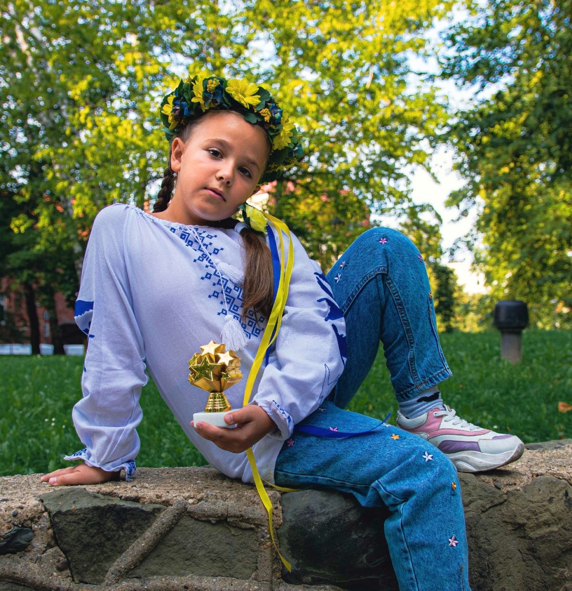 Zdjęcie w galerii na portalu naszwodzislaw.com: Koncert pt. Dzieci dla pokoju w Pałacu Dietrichsteinów wiadomości z regionu