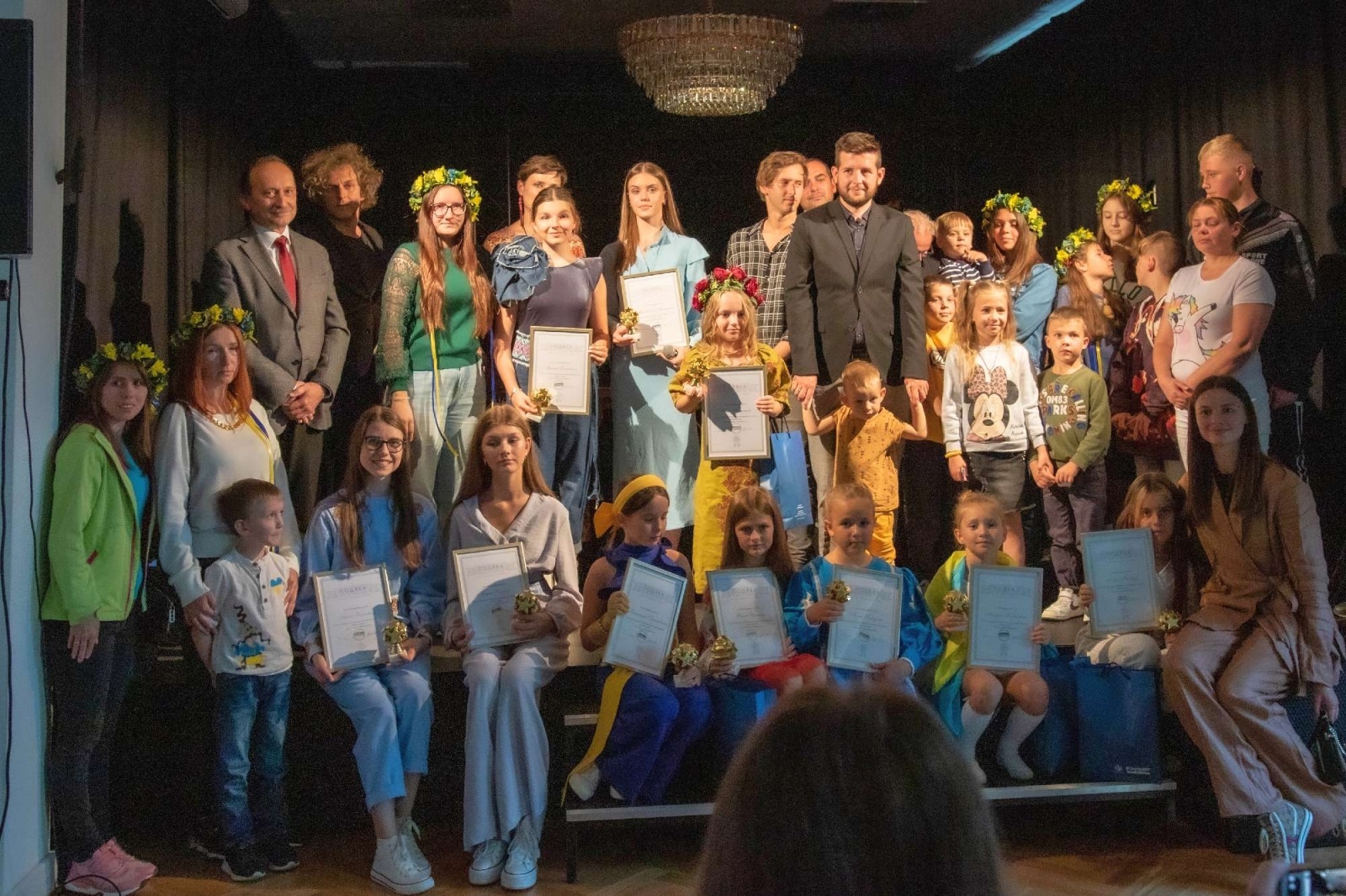 Zdjęcie w galerii na portalu naszwodzislaw.com: Koncert pt. Dzieci dla pokoju w Pałacu Dietrichsteinów wiadomości z regionu