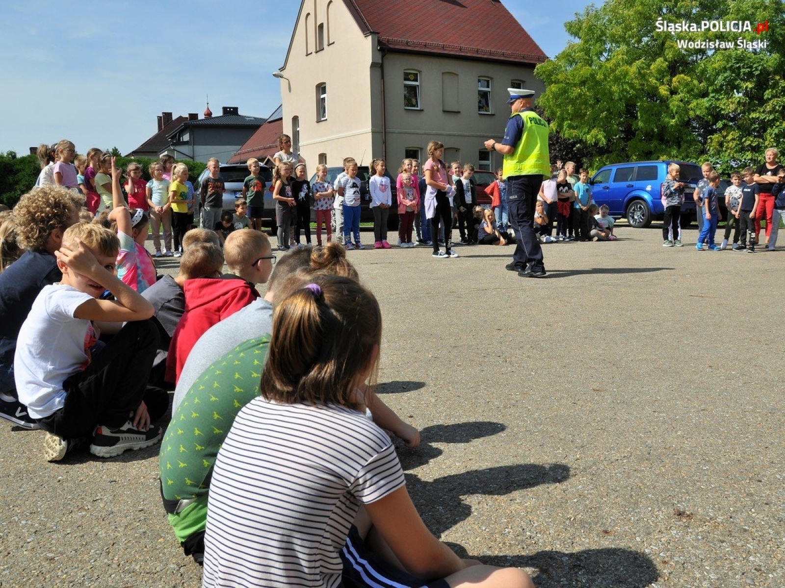 Zdjęcie w galerii na portalu naszwodzislaw.com: Bezpieczna droga do szkoły w powiecie wodzisławskim wiadomości z regionu