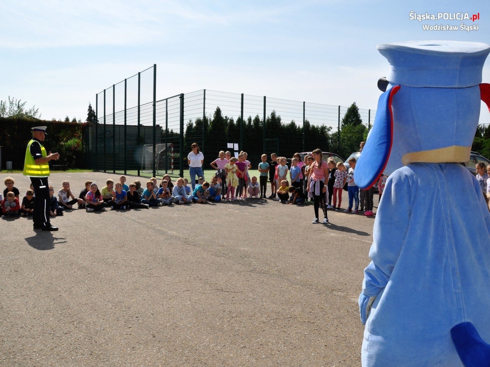 Zdjęcie w galerii na portalu naszwodzislaw.com: Bezpieczna droga do szkoły w powiecie wodzisławskim wiadomości z regionu