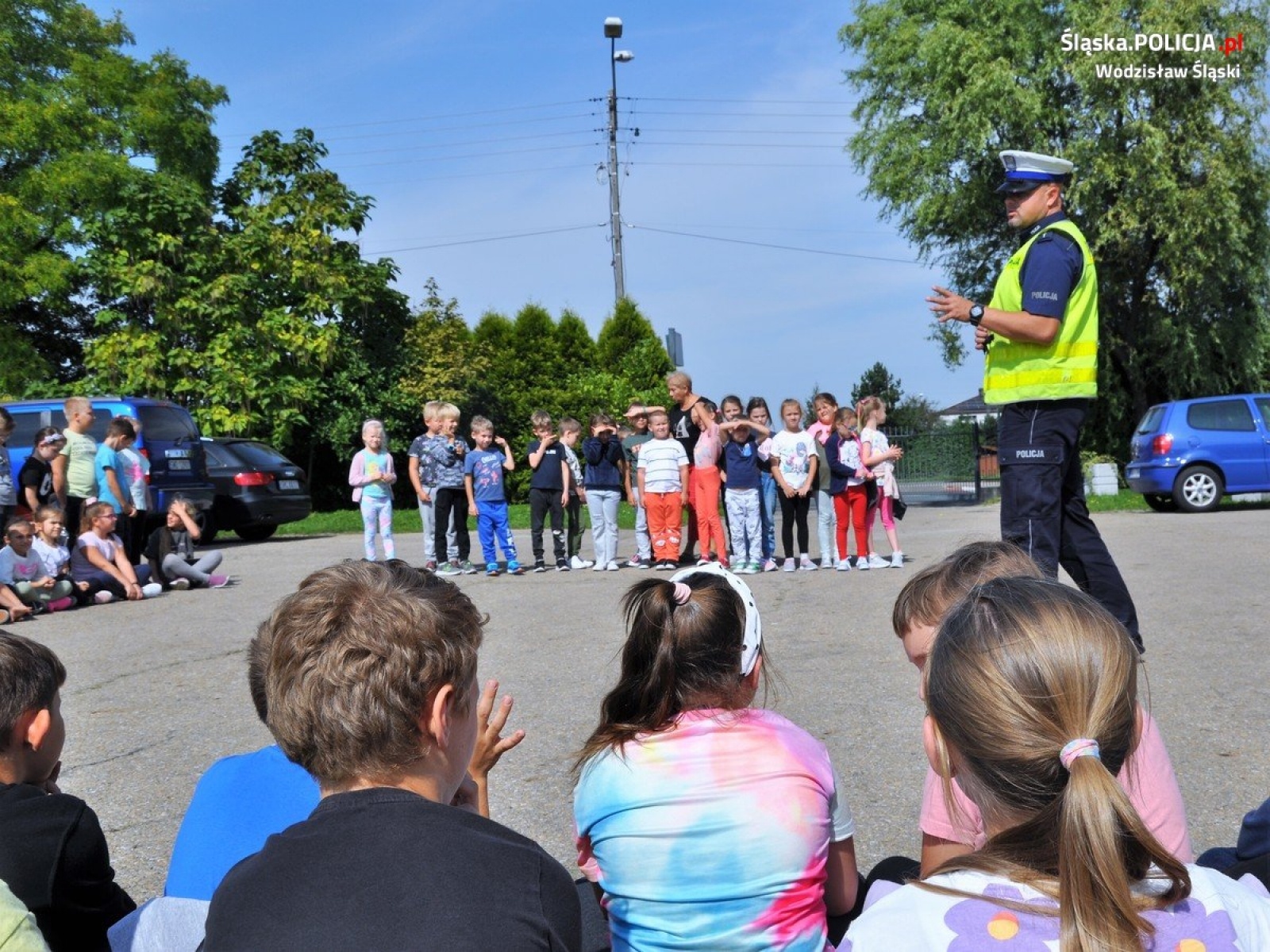 Zdjęcie w galerii na portalu naszwodzislaw.com: Bezpieczna droga do szkoły w powiecie wodzisławskim wiadomości z regionu