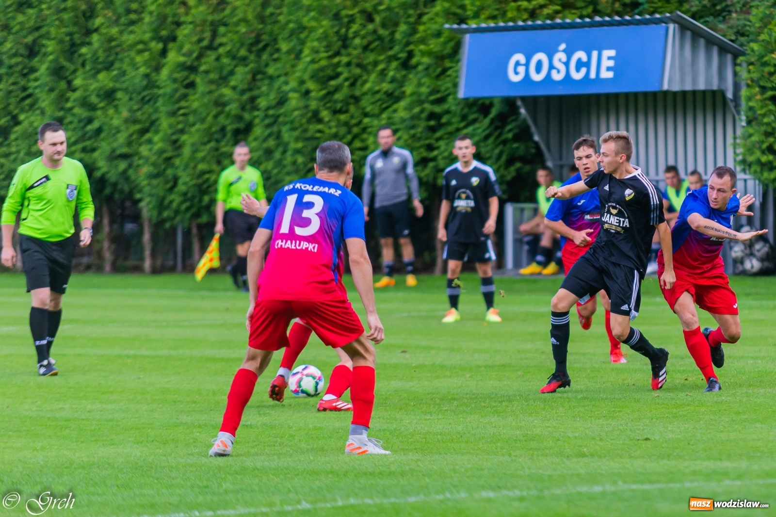 Zdjęcie w galerii na portalu naszwodzislaw.com: Kolejarz Chałupki pierwszym pogromcą Silesii Lubomia [FOTO] wiadomości z regionu