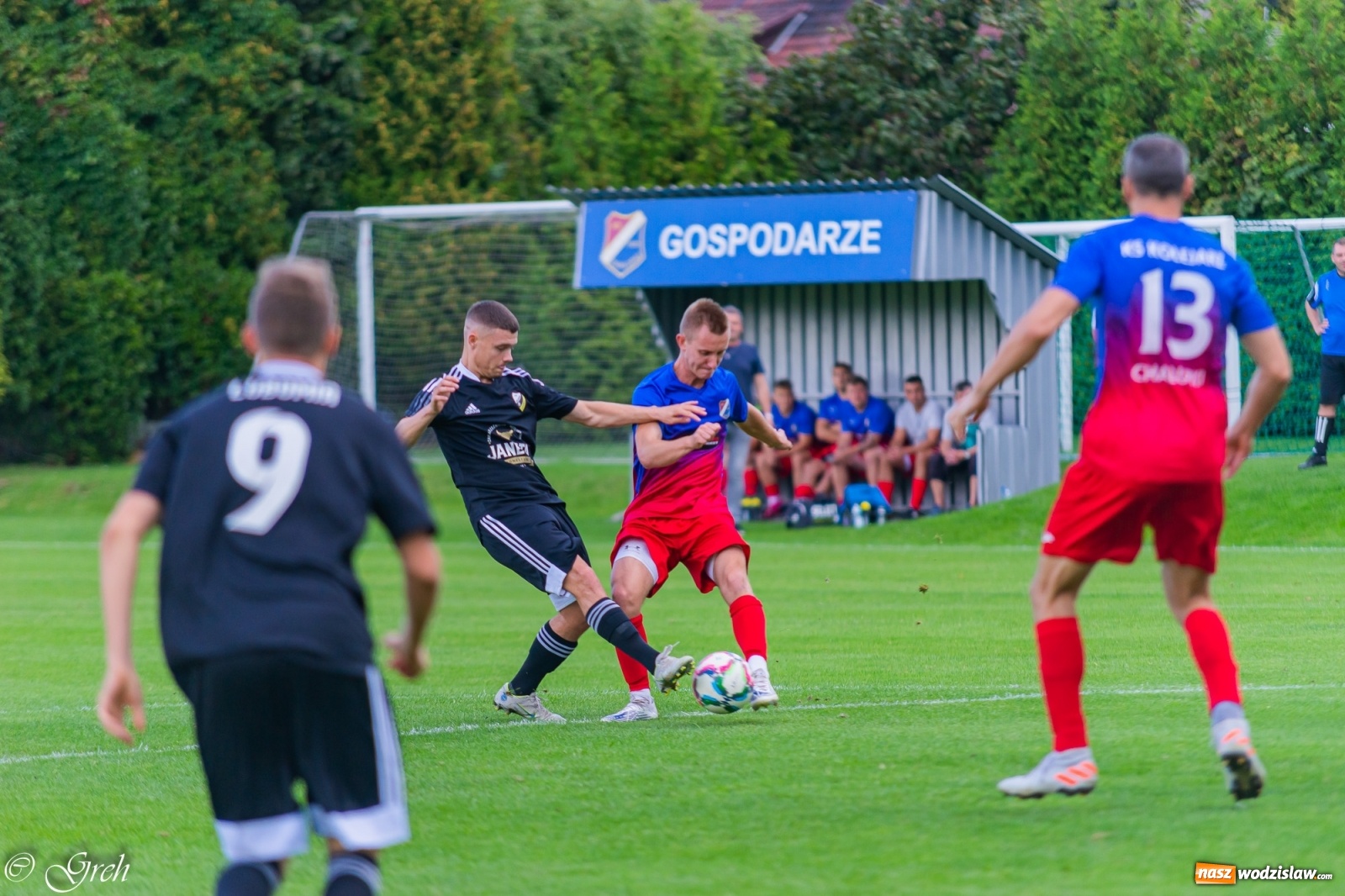 Zdjęcie w galerii na portalu naszwodzislaw.com: Kolejarz Chałupki pierwszym pogromcą Silesii Lubomia [FOTO] wiadomości z regionu