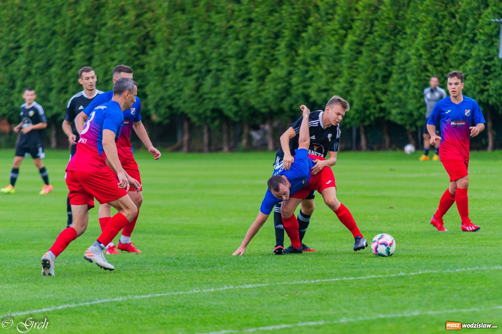 Zdjęcie w galerii na portalu naszwodzislaw.com: Kolejarz Chałupki pierwszym pogromcą Silesii Lubomia [FOTO] wiadomości z regionu