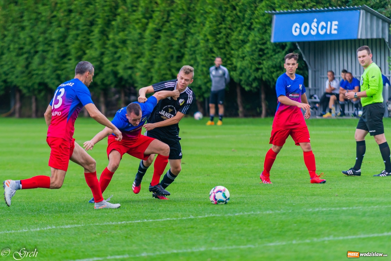 Zdjęcie w galerii na portalu naszwodzislaw.com: Kolejarz Chałupki pierwszym pogromcą Silesii Lubomia [FOTO] wiadomości z regionu