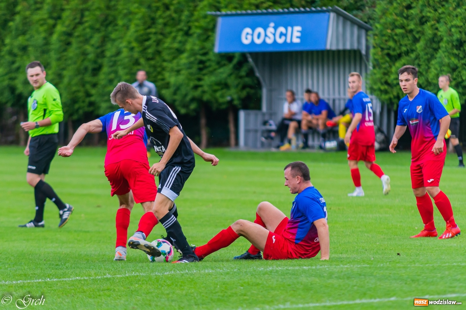 Zdjęcie w galerii na portalu naszwodzislaw.com: Kolejarz Chałupki pierwszym pogromcą Silesii Lubomia [FOTO] wiadomości z regionu