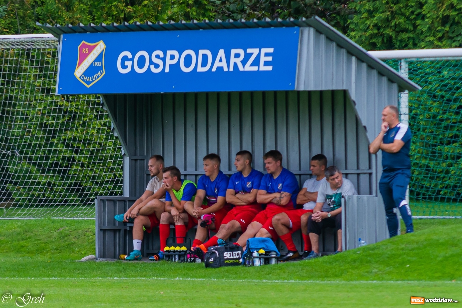Zdjęcie w galerii na portalu naszwodzislaw.com: Kolejarz Chałupki pierwszym pogromcą Silesii Lubomia [FOTO] wiadomości z regionu