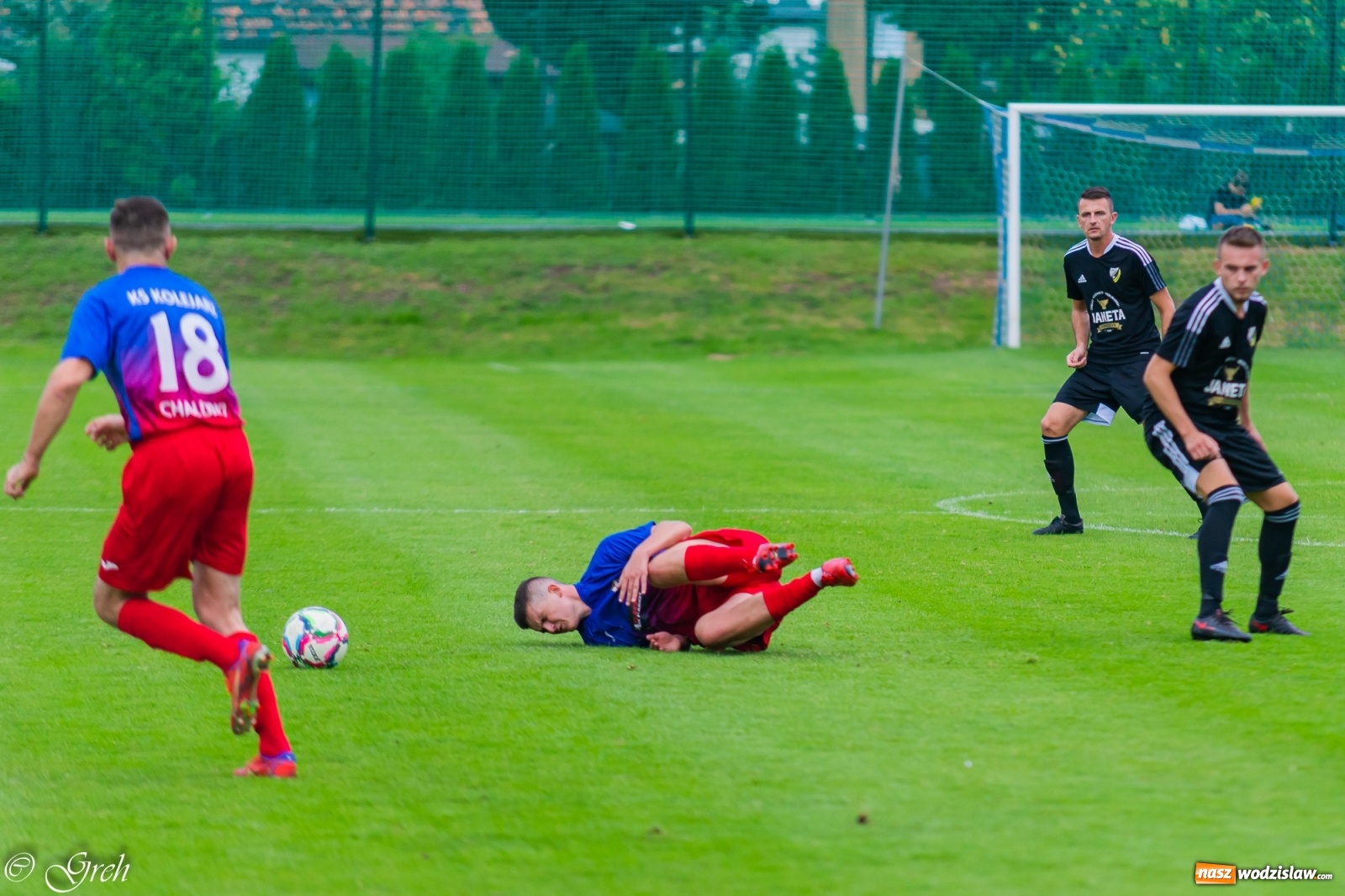 Zdjęcie w galerii na portalu naszwodzislaw.com: Kolejarz Chałupki pierwszym pogromcą Silesii Lubomia [FOTO] wiadomości z regionu