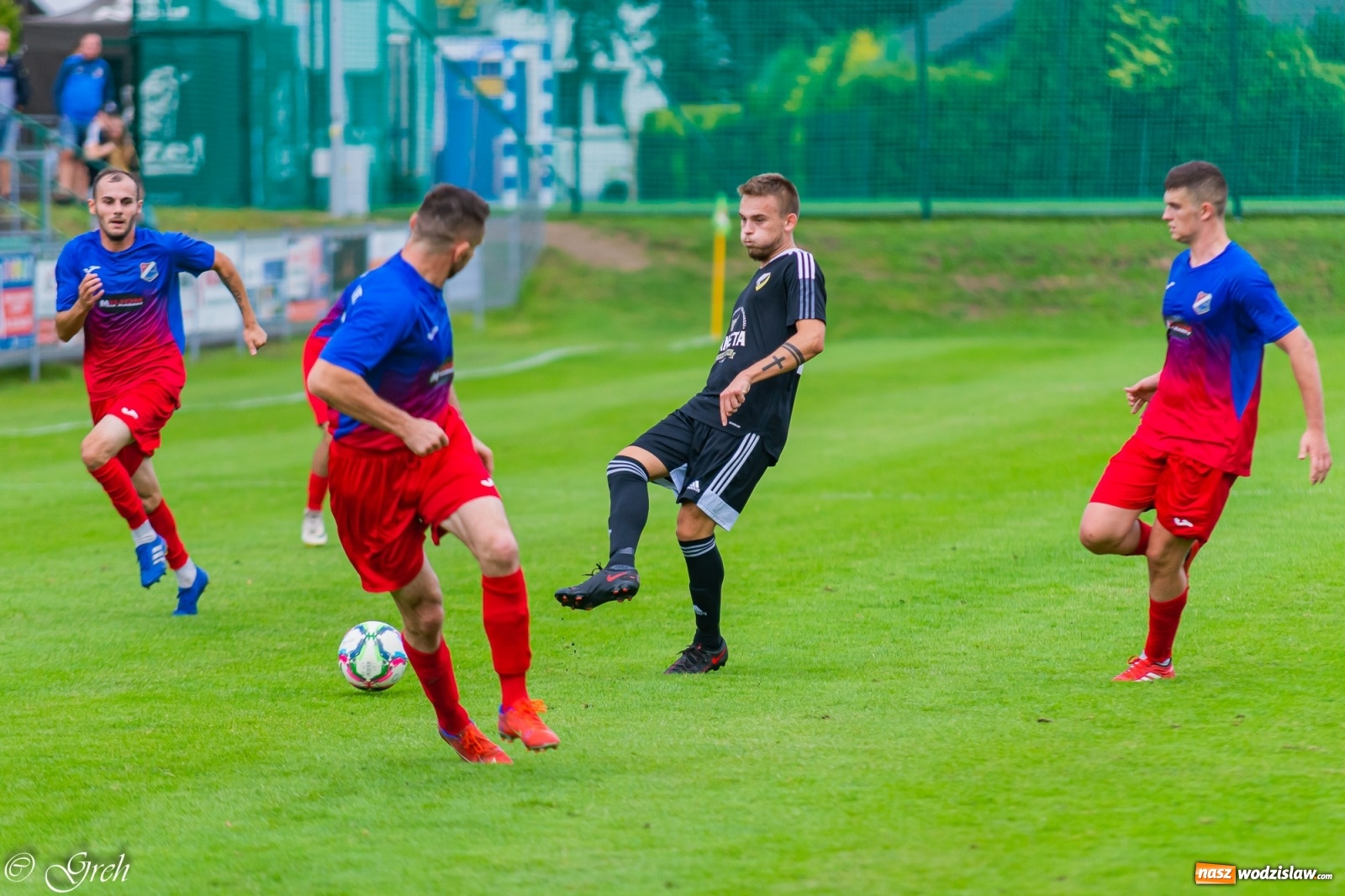 Zdjęcie w galerii na portalu naszwodzislaw.com: Kolejarz Chałupki pierwszym pogromcą Silesii Lubomia [FOTO] wiadomości z regionu