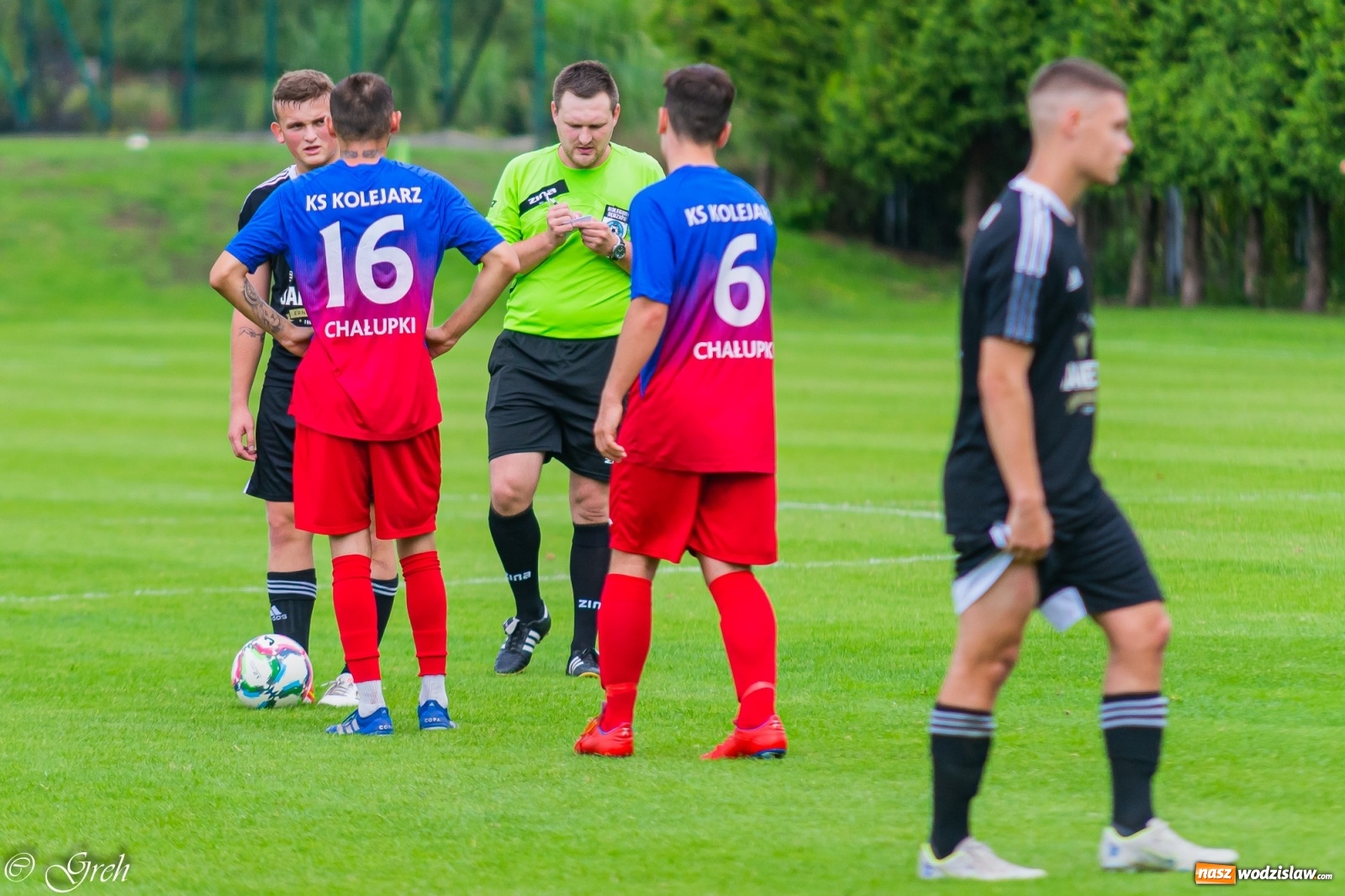 Zdjęcie w galerii na portalu naszwodzislaw.com: Kolejarz Chałupki pierwszym pogromcą Silesii Lubomia [FOTO] wiadomości z regionu