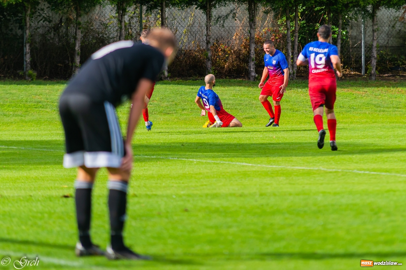 Zdjęcie w galerii na portalu naszwodzislaw.com: Kolejarz Chałupki pierwszym pogromcą Silesii Lubomia [FOTO] wiadomości z regionu