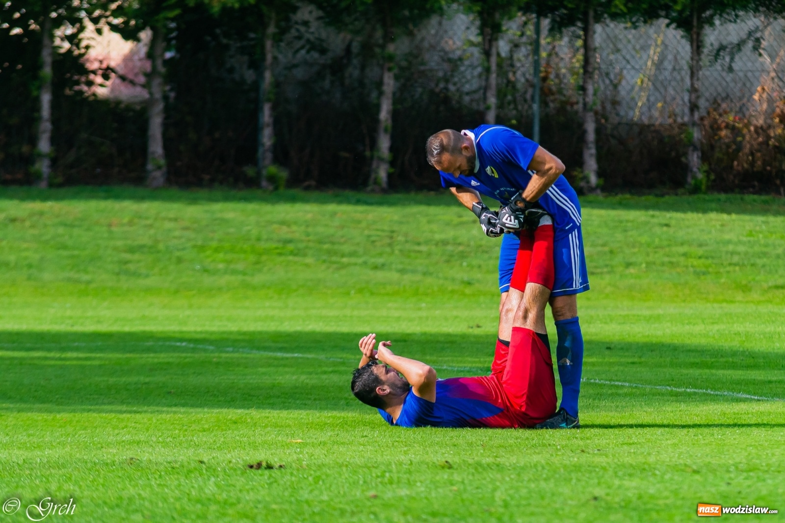 Zdjęcie w galerii na portalu naszwodzislaw.com: Kolejarz Chałupki pierwszym pogromcą Silesii Lubomia [FOTO] wiadomości z regionu