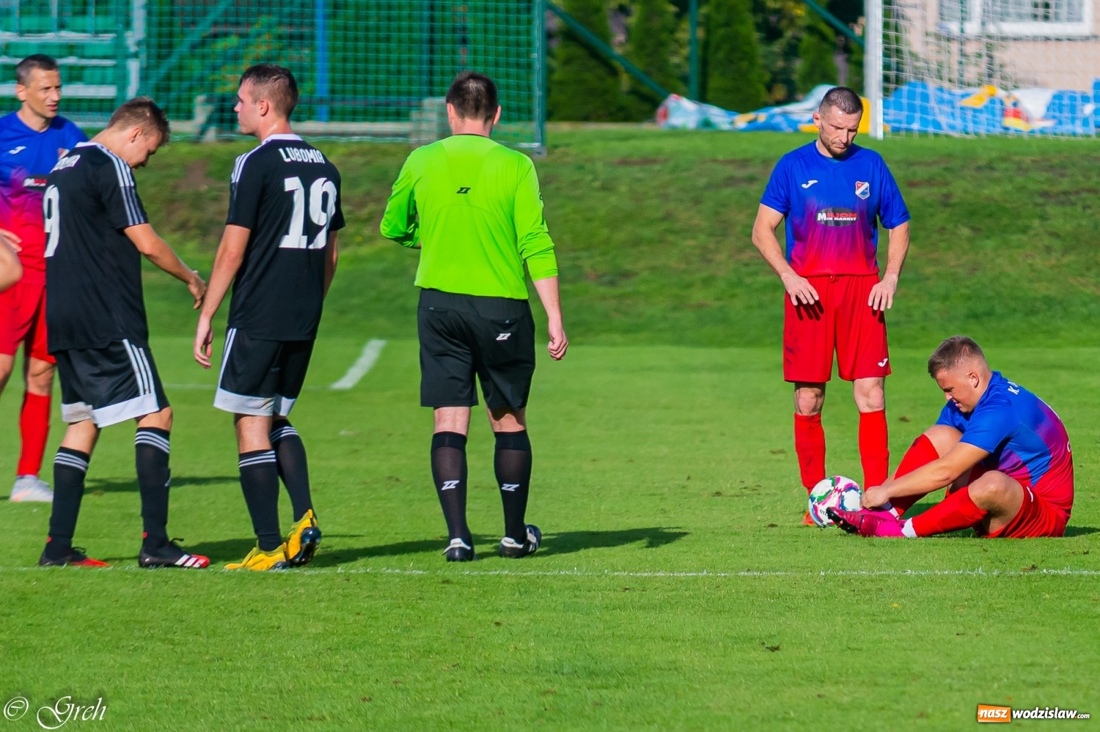 Zdjęcie w galerii na portalu naszwodzislaw.com: Kolejarz Chałupki pierwszym pogromcą Silesii Lubomia [FOTO] wiadomości z regionu