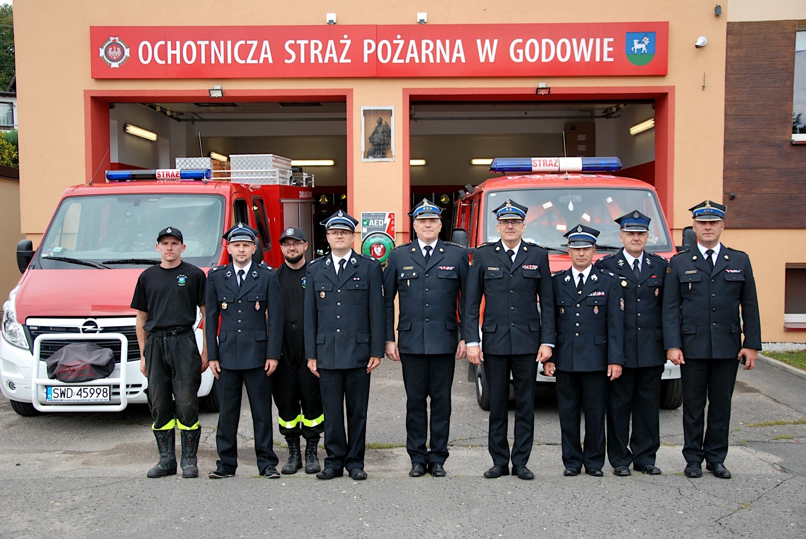 Zdjęcie w galerii na portalu naszwodzislaw.com: Zastępca śląskiego komendanta PSP spotkał się z druhami z powiatu wodzisławskiego wiadomości z regionu