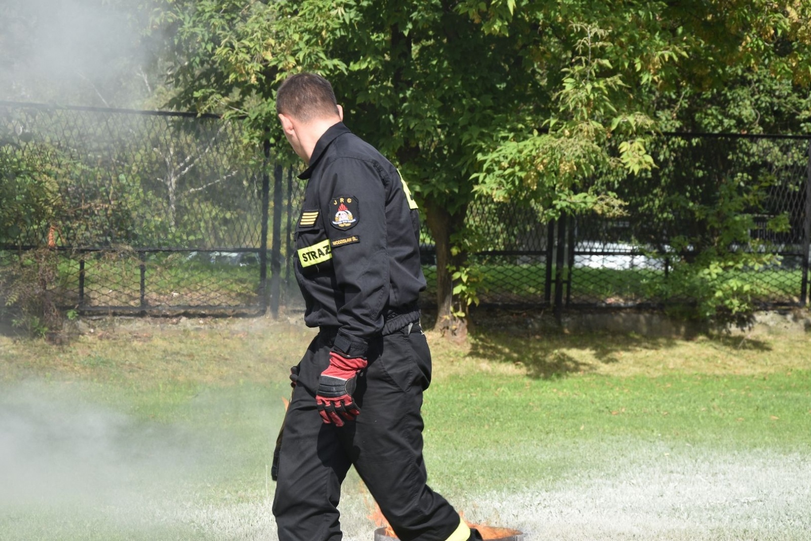 Zdjęcie w galerii na portalu naszwodzislaw.com: Bezpieczeństwo priorytetem. Szkolenie przeciwpożarowe dla pracowników starostwa [FOTO] wiadomości z regionu