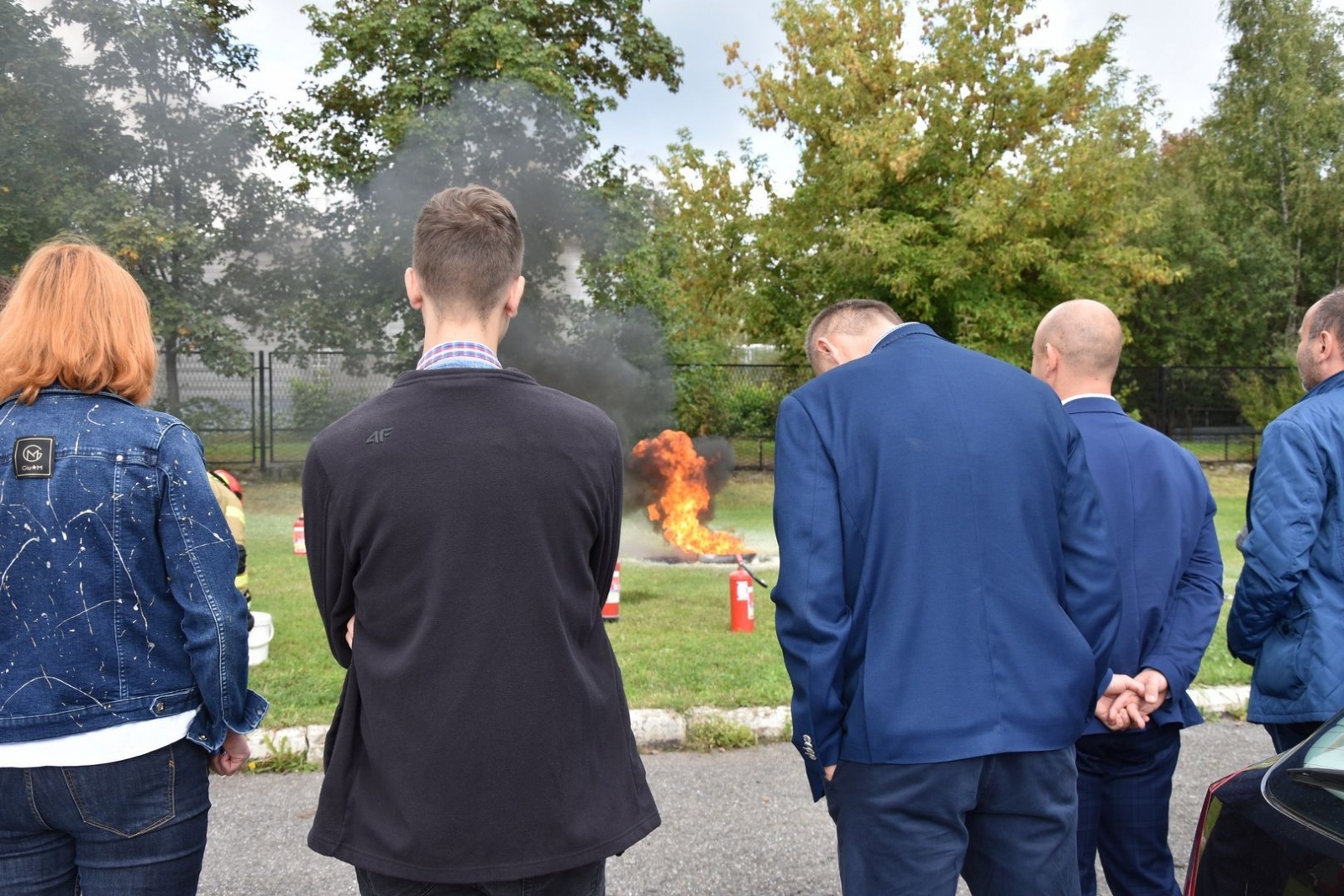 Zdjęcie w galerii na portalu naszwodzislaw.com: Bezpieczeństwo priorytetem. Szkolenie przeciwpożarowe dla pracowników starostwa [FOTO] wiadomości z regionu