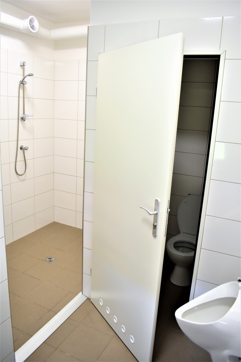 Zdjęcie w galerii na portalu naszwodzislaw.com: Mała sala gimnastyczna w Skrzyszowie po modernizacji wiadomości z regionu