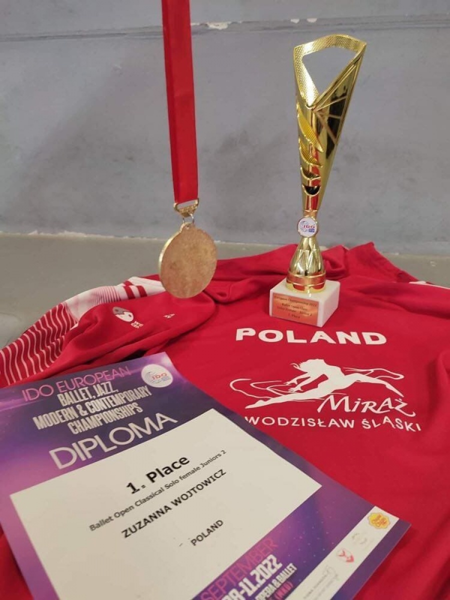 Zdjęcie w galerii na portalu naszwodzislaw.com: Zuzanna Wójtowicz z wodzisławskiego Mirażu najlepsza w Europie wiadomości z regionu