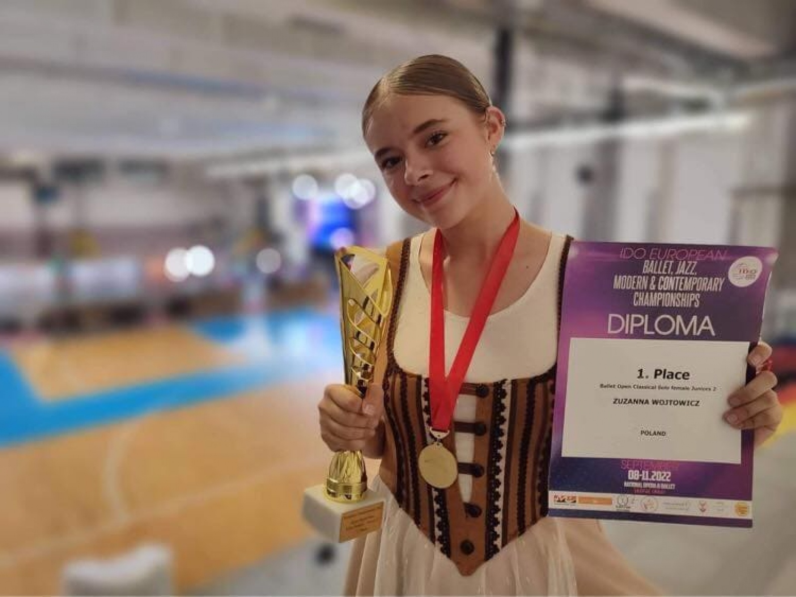 Zdjęcie w galerii na portalu naszwodzislaw.com: Zuzanna Wójtowicz z wodzisławskiego Mirażu najlepsza w Europie wiadomości z regionu