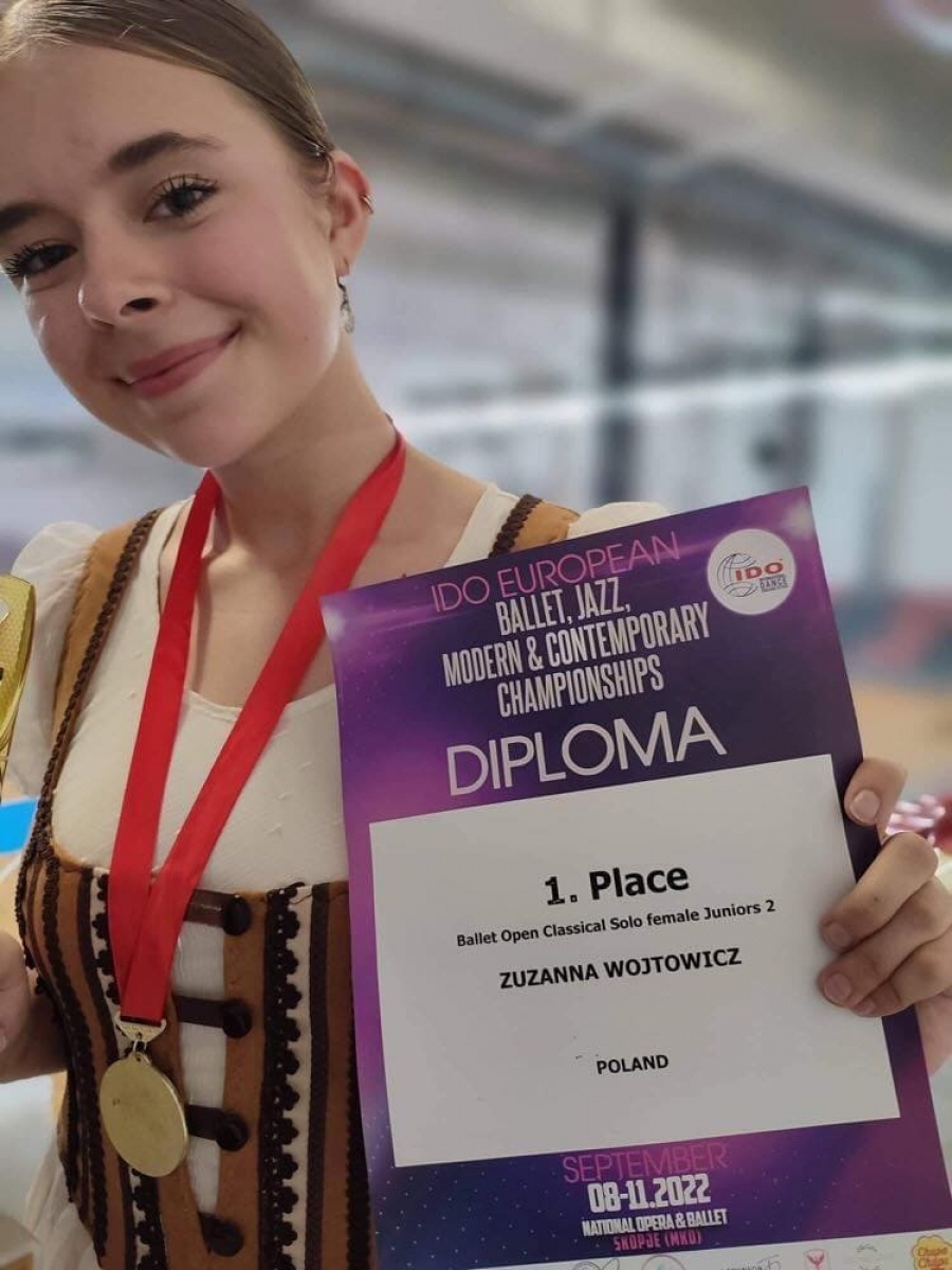 Zdjęcie w galerii na portalu naszwodzislaw.com: Zuzanna Wójtowicz z wodzisławskiego Mirażu najlepsza w Europie wiadomości z regionu