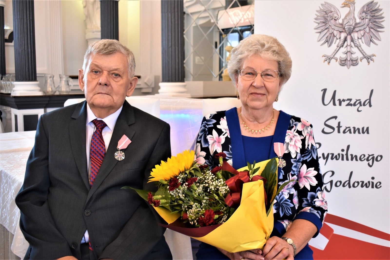 Zdjęcie w galerii na portalu naszwodzislaw.com: Małżeńskie jubileusze w Gminie Godów [FOTO] wiadomości z regionu