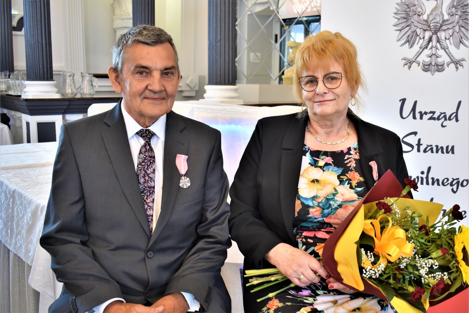 Zdjęcie w galerii na portalu naszwodzislaw.com: Małżeńskie jubileusze w Gminie Godów [FOTO] wiadomości z regionu