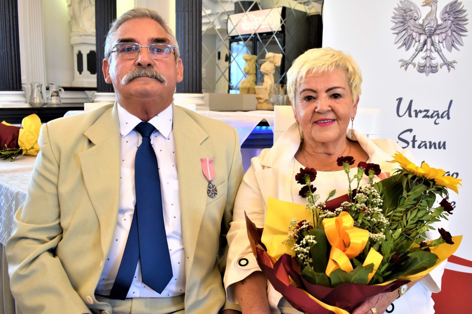 Zdjęcie w galerii na portalu naszwodzislaw.com: Małżeńskie jubileusze w Gminie Godów [FOTO] wiadomości z regionu