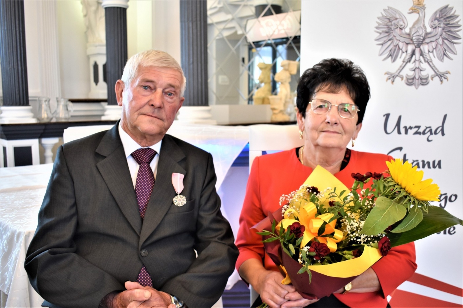 Zdjęcie w galerii na portalu naszwodzislaw.com: Małżeńskie jubileusze w Gminie Godów [FOTO] wiadomości z regionu