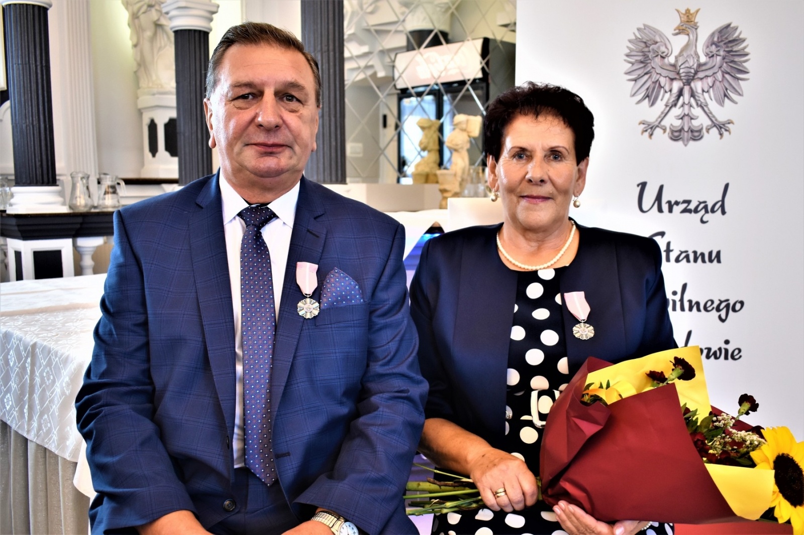 Zdjęcie w galerii na portalu naszwodzislaw.com: Małżeńskie jubileusze w Gminie Godów [FOTO] wiadomości z regionu