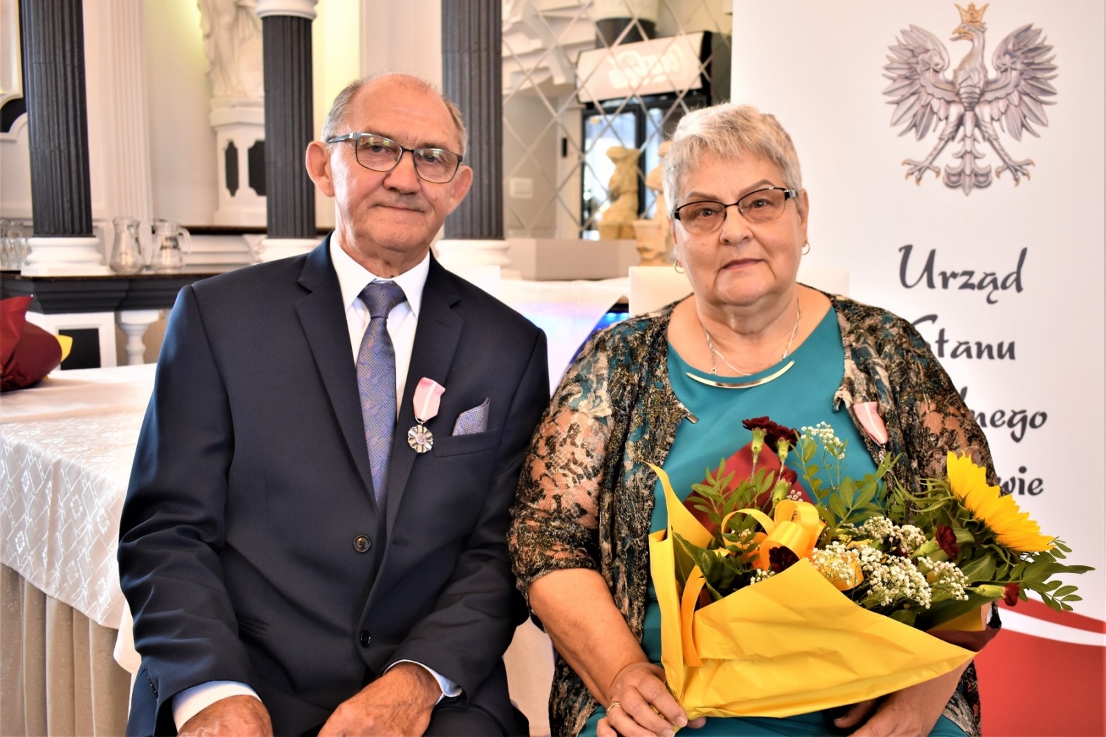 Zdjęcie w galerii na portalu naszwodzislaw.com: Małżeńskie jubileusze w Gminie Godów [FOTO] wiadomości z regionu