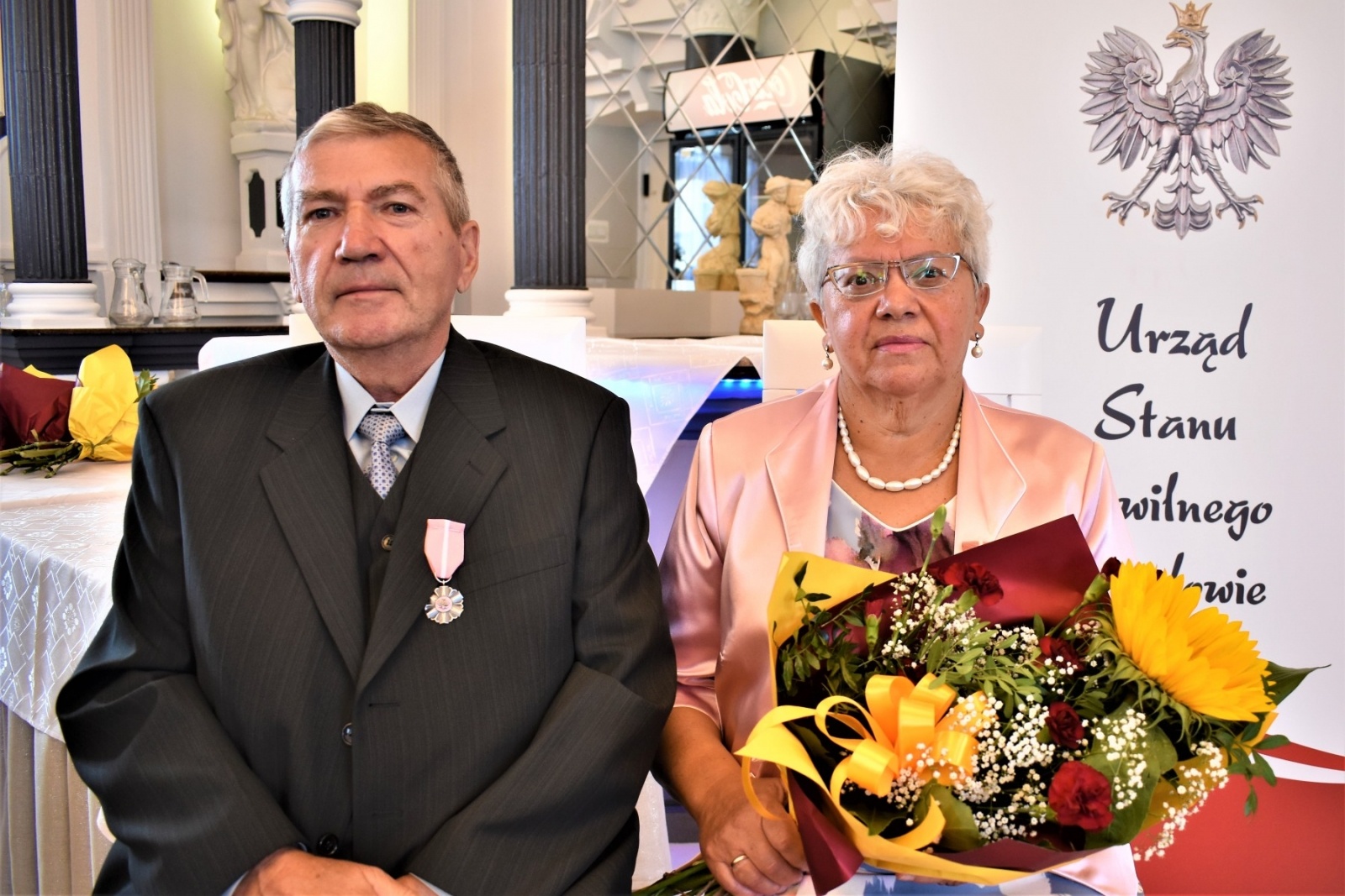 Zdjęcie w galerii na portalu naszwodzislaw.com: Małżeńskie jubileusze w Gminie Godów [FOTO] wiadomości z regionu