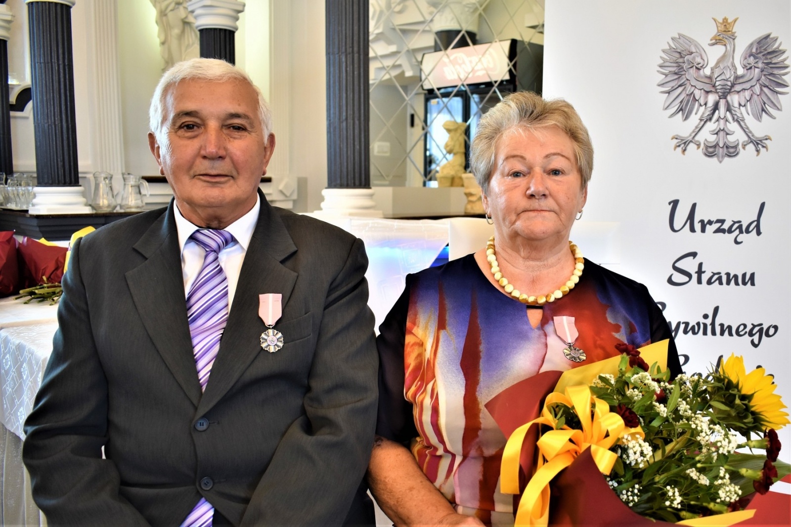 Zdjęcie w galerii na portalu naszwodzislaw.com: Małżeńskie jubileusze w Gminie Godów [FOTO] wiadomości z regionu