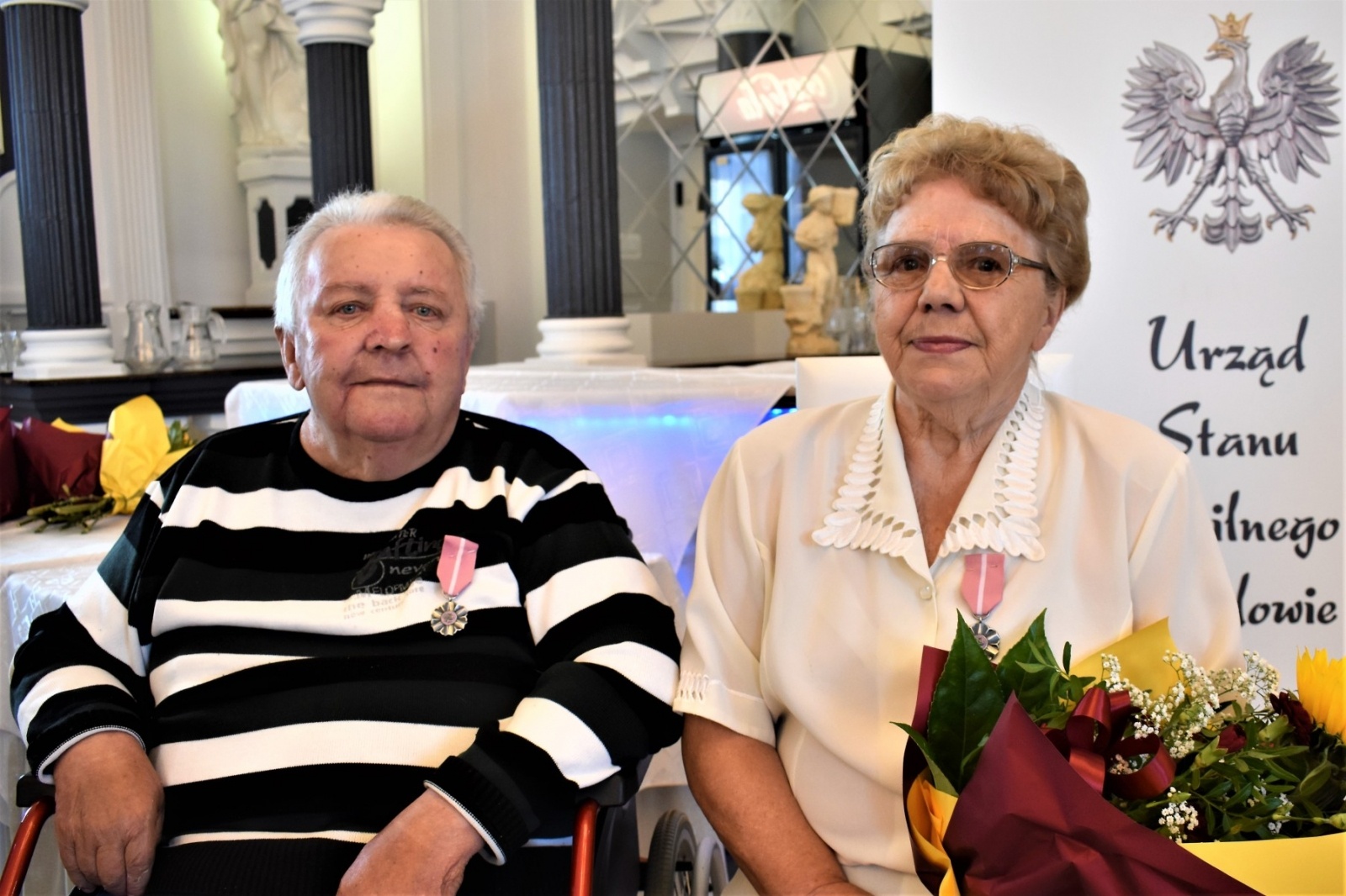 Zdjęcie w galerii na portalu naszwodzislaw.com: Małżeńskie jubileusze w Gminie Godów [FOTO] wiadomości z regionu