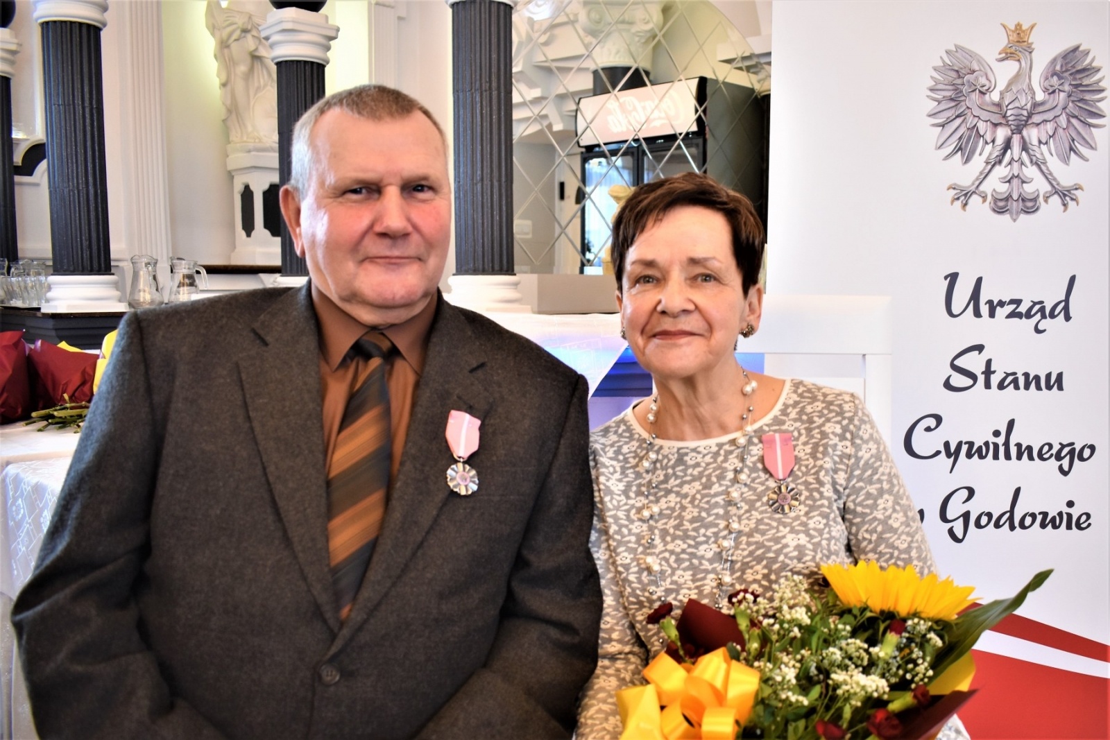 Zdjęcie w galerii na portalu naszwodzislaw.com: Małżeńskie jubileusze w Gminie Godów [FOTO] wiadomości z regionu