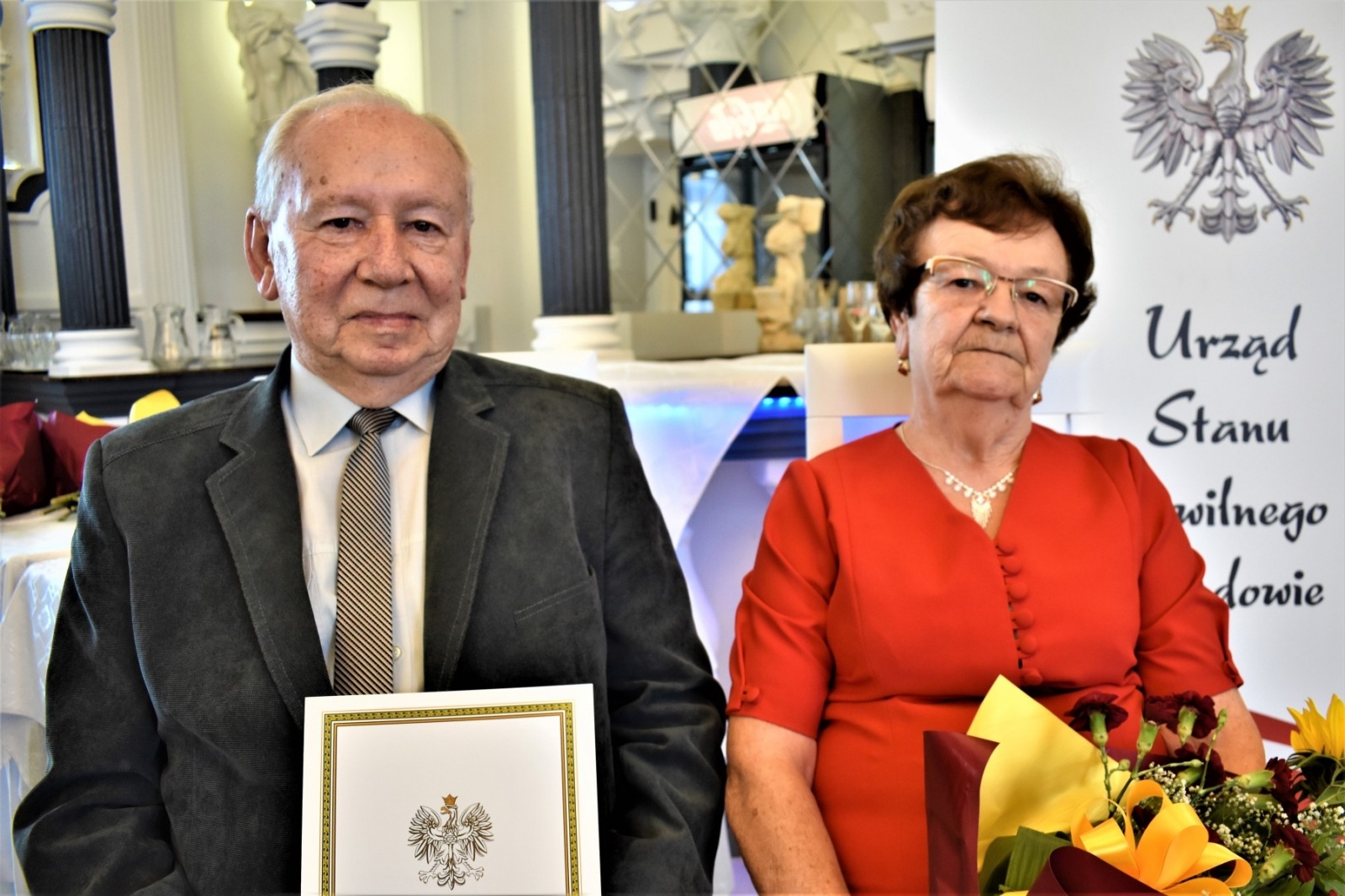 Zdjęcie w galerii na portalu naszwodzislaw.com: Małżeńskie jubileusze w Gminie Godów [FOTO] wiadomości z regionu
