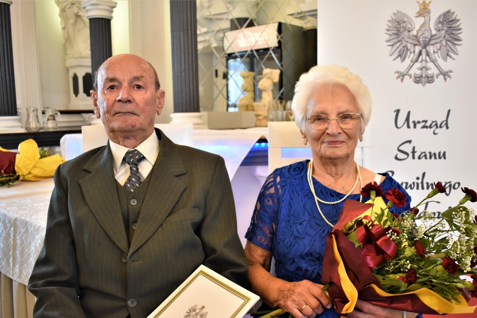 Zdjęcie w galerii na portalu naszwodzislaw.com: Małżeńskie jubileusze w Gminie Godów [FOTO] wiadomości z regionu