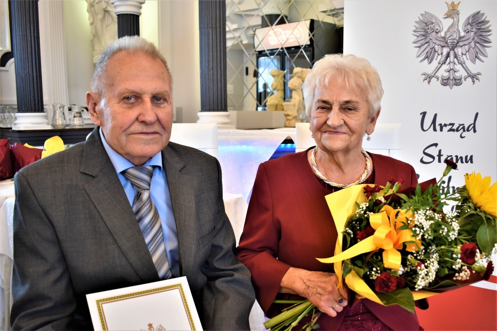 Zdjęcie w galerii na portalu naszwodzislaw.com: Małżeńskie jubileusze w Gminie Godów [FOTO] wiadomości z regionu