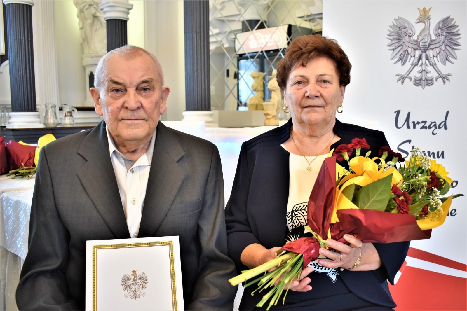 Zdjęcie w galerii na portalu naszwodzislaw.com: Małżeńskie jubileusze w Gminie Godów [FOTO] wiadomości z regionu