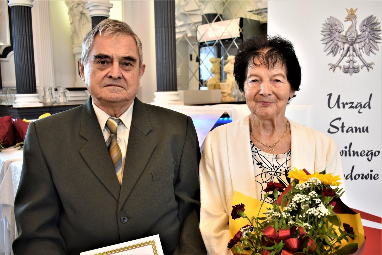 Zdjęcie w galerii na portalu naszwodzislaw.com: Małżeńskie jubileusze w Gminie Godów [FOTO] wiadomości z regionu